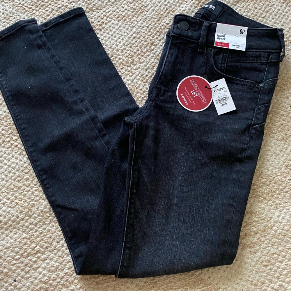 Black wash denim